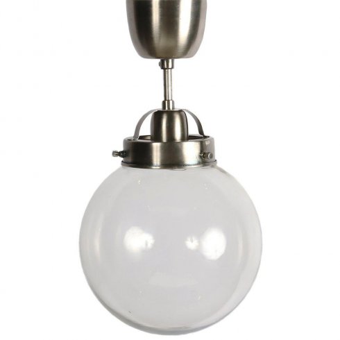 Normandy taklampe, antikk sølv, 37 cm – Pr Home