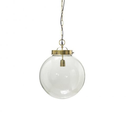 Normandy hengende taklampe – antikmessing