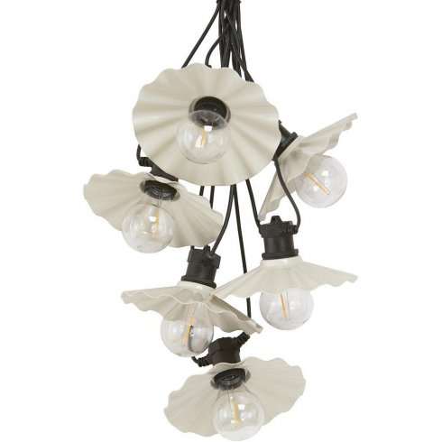 Lyskjede Daisy Outdoor Sand – Pr Home