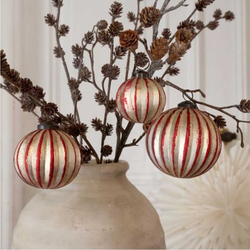 Julekuler, blanding, 3 sett, Cherry Champagne