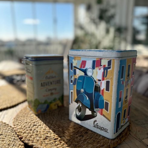 Vespa-blikkboks, 3 liter