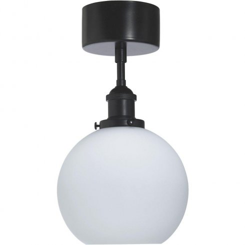 Omega taklampe Svart Opal – Pr Home