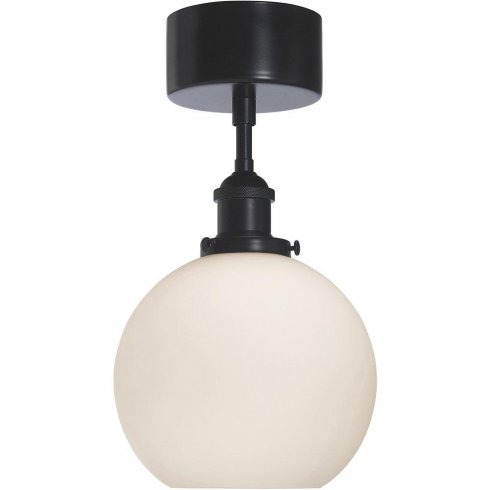 Omega taklampe Svart Opal – Pr Home