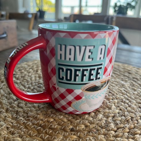 Retromugg – ta deg en kaffe