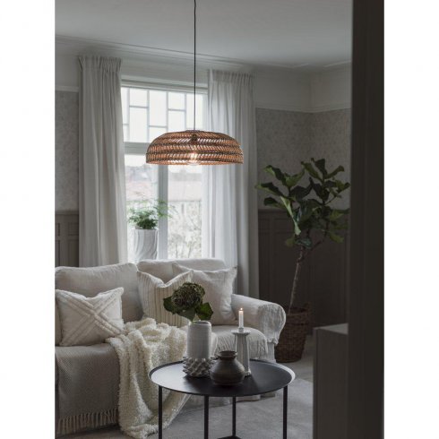 Denise taklampe, rotting/natur, innendørs – Pr Home