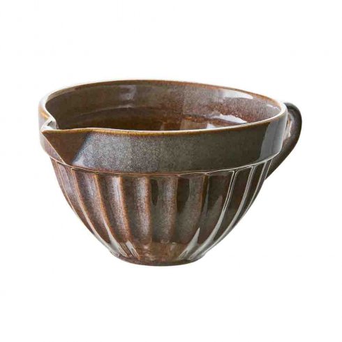 Costa Skål med tut, brun/flerfarget