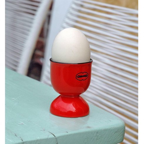 Eggkopp Cabanaz Rød