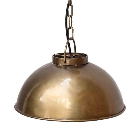 Taklampe Thormann antikmessing – liten