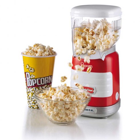 Popcornmaskin Ariete Party Time, rød