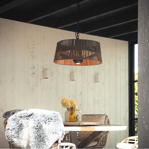 Artix Bright hengende terrassevarmer Sunred