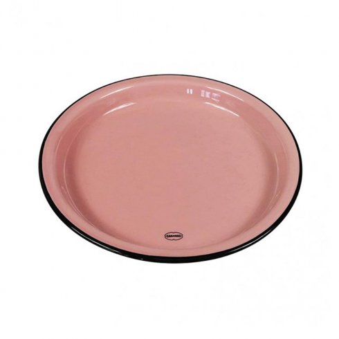 Retro-tallerken Cabanaz 22 cm – Rosa