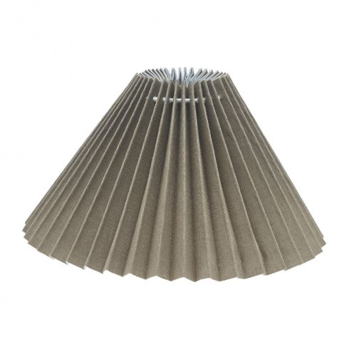Astrid plissert linne, beige, 40 cm – Pr Home