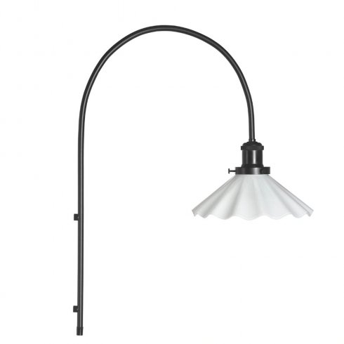 August vegglampe Opal Veckad 25 cm – Pr Home