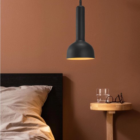 Bainbridge tak- og vinduslampe, svart, 15 cm – Pr Home