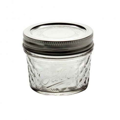 Quilted Mason-krukke – 4 oz, 118 ml – vanlig åpning