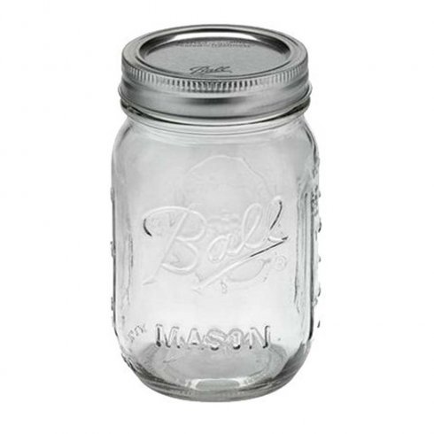 Mason-krukke – Pint 0,47 liter – Standard åpning