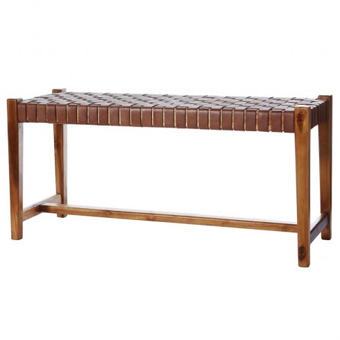Porto benk 118 cm – Konjak Wikholm Form