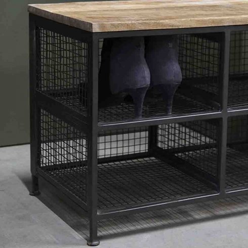 Cleveland skohylle 120 cm Trademark Living