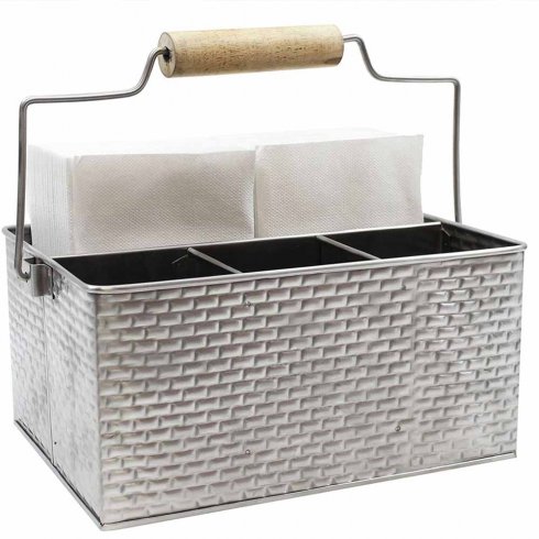 Bestikkholder i rustfritt stål fra TableCraft
