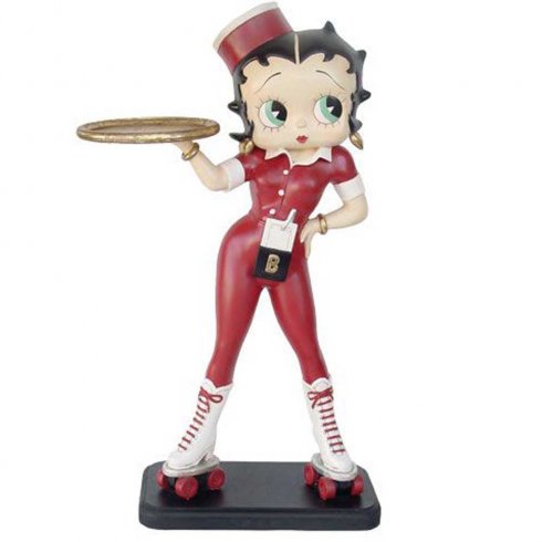Betty Boop-statue på rulleskøyter, 165 cm