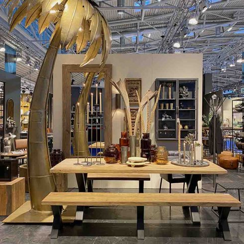 Ross spisebord i gjenvunnet tre, 2,3 meter, Trademark Living