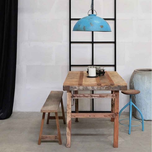 Taklampe Thormann antikkblå – stor