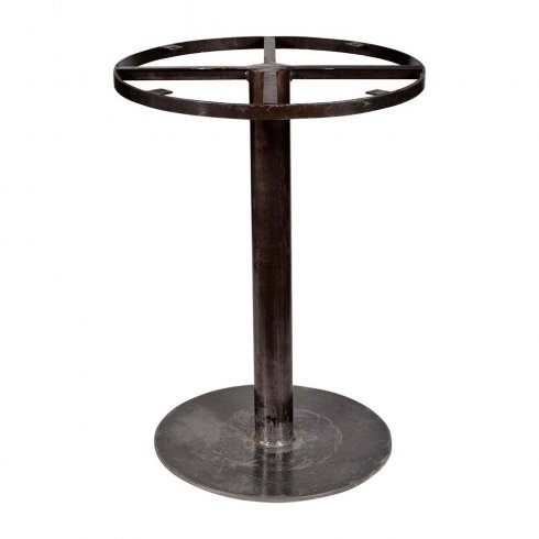 Klassisk bordben i lakkert jern, 74 cm