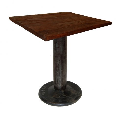 Klassisk bordben i lakkert jern, 72 cm