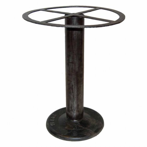 Klassisk bordben i lakkert jern, 72 cm