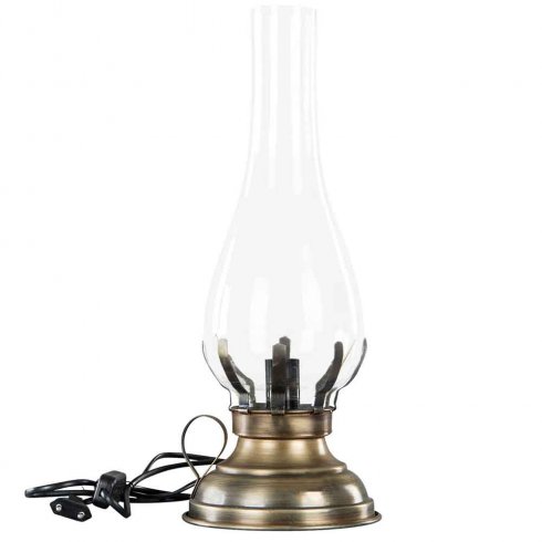 Lampe, El Antik, messing