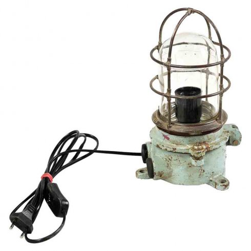 Skipslampe, bordmodell, unikt eksemplar