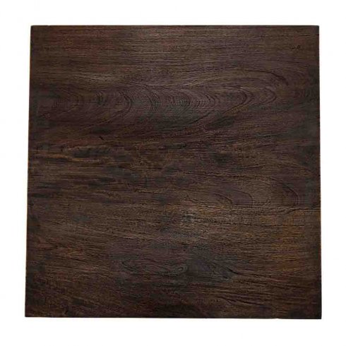 Bach bordplate i gjenvunnet tre, 70 x 70 cm