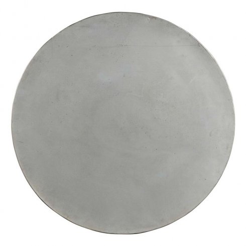 Rund bordplate i metall, Ø 70 cm
