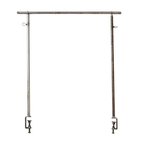 Bordstativ, grå, 90–150 cm
