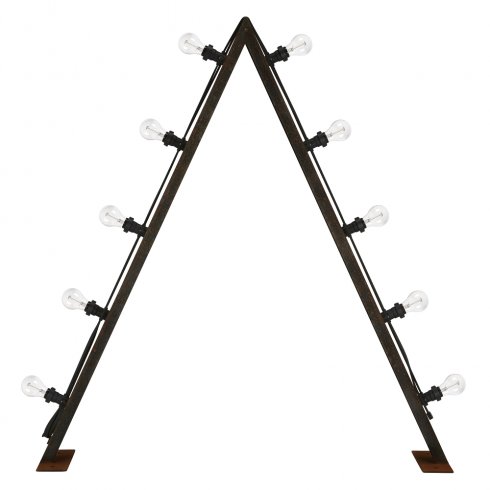 Bright lysestake Outdoor Corten – Pr Home