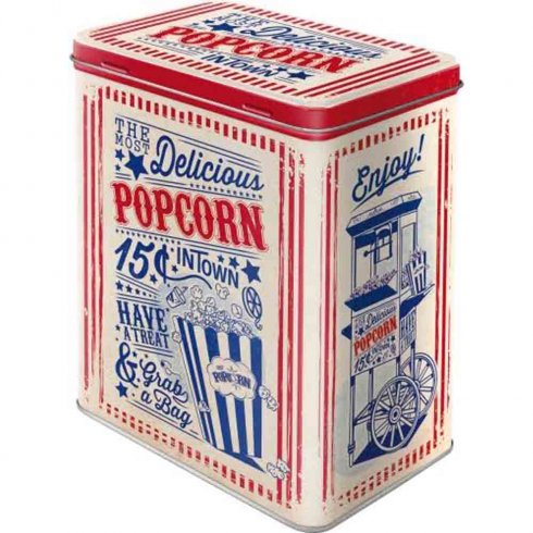 Popcorn-blikkboks, 3 liter