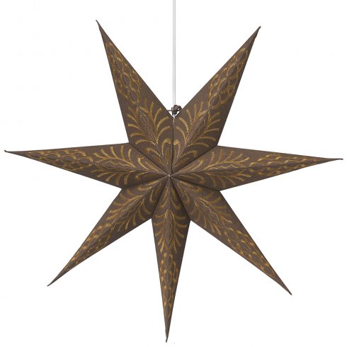 Celeste Star Brun/Gull 60 cm – Pr Home