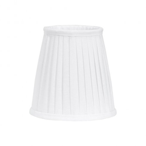 Cia lampeskjerm Plissé Hvit 20 cm – Pr Home