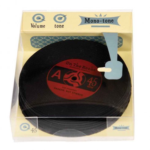 Glassunderlag i vinyl, 6-pakning