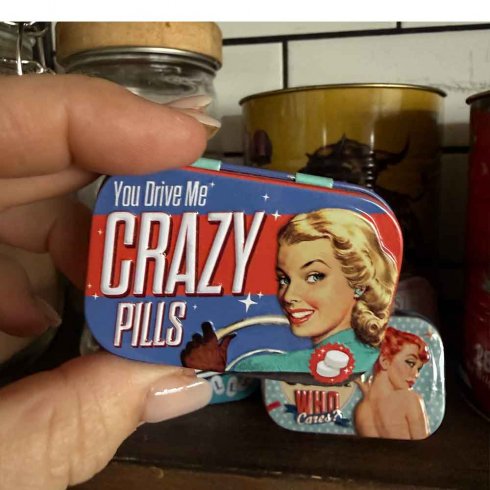 Pillerask crazy pills – med myntepastiller