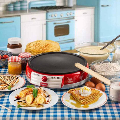 Crepes-panne «Party Time» Ariete Rød