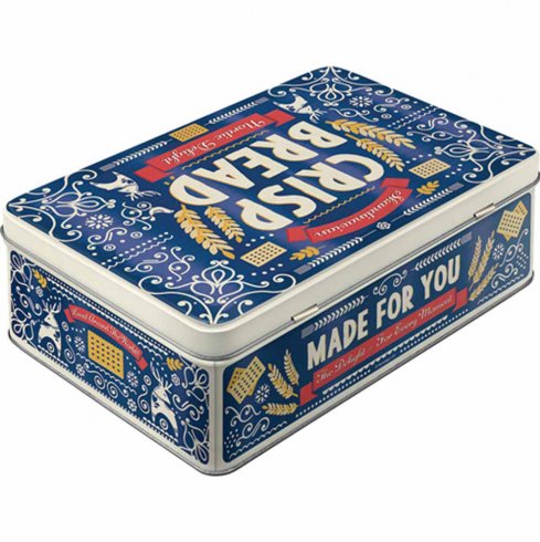 Flat metallboks «Crisp Bread»