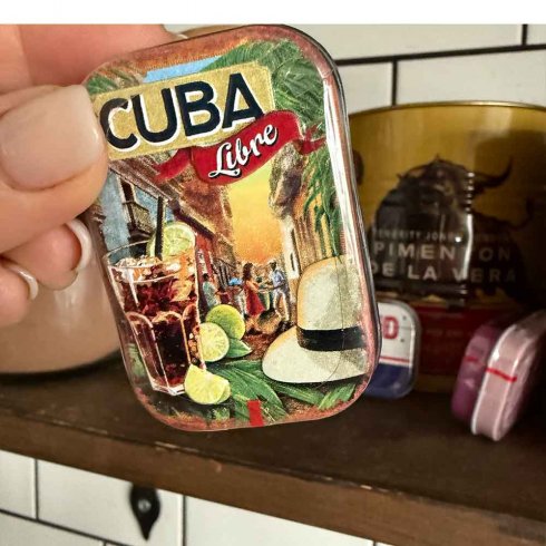Pillerask Cuba Libre – med myntepastiller
