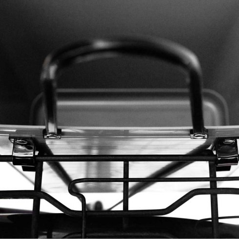 Hinza-veske, høy, gammelrosa – resirkulert plast