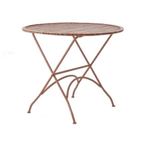 Bornholm utebord, diameter 61 cm, Dimrosa