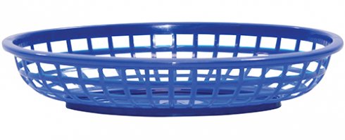 Serveringskurv, blå (dinerbasket)