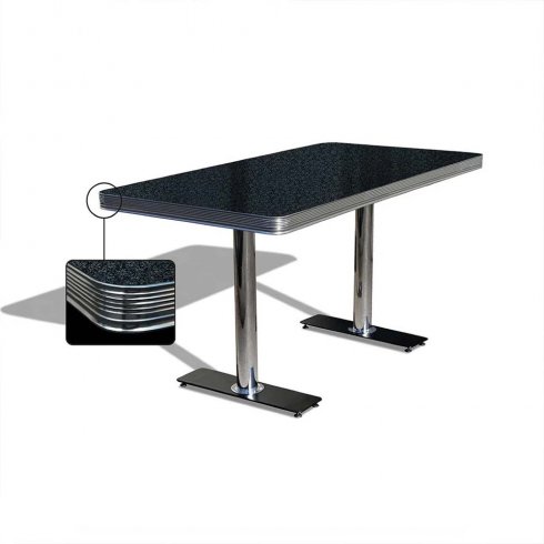 Spisebås komplett med bord, 270 cm