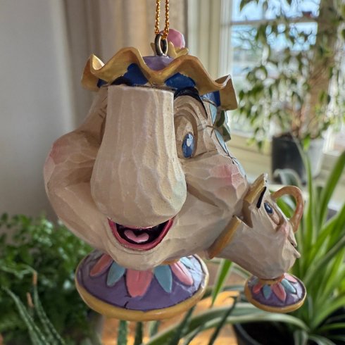 Disney-figur med anheng: Mrs Potts