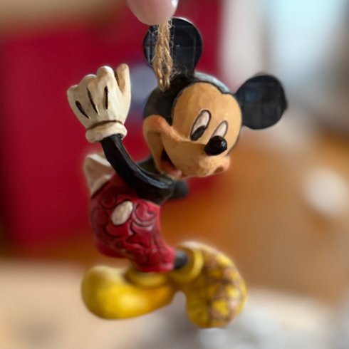 Hengende Disney-figurer, 4 stk. Mikke Mus