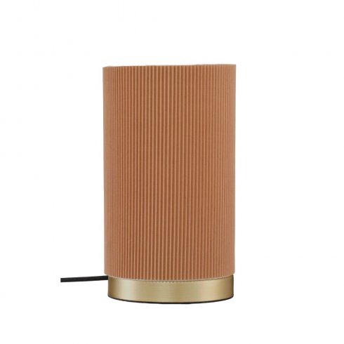 Dora bordlampe, brun, 25 cm – Pr Home
